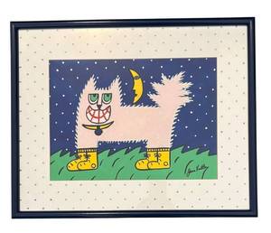 UB1 - Cat Print by Jayne Kistley