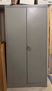 S - Two-Door Metal Storage Cabinet