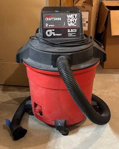 S - Sears Craftsman WetDry Vac Model 113.179199