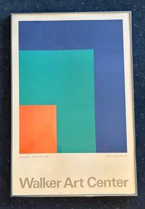 LL - Vintage Walker Art Center Abstract Print (1964) by Ellsworth Kelly