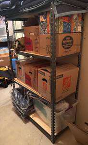 S - Metal Shelving Unit