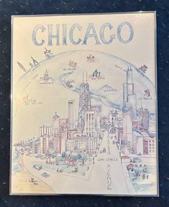 LL - Chicago Print by Pat Coffman Huss