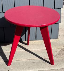 BY - Room &amp BoardLoll Red Nova Accent Table