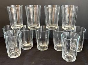 LR - Crate & Barrel Rings Glasses