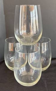 K - Stemless Wine Glasses - Set of Four