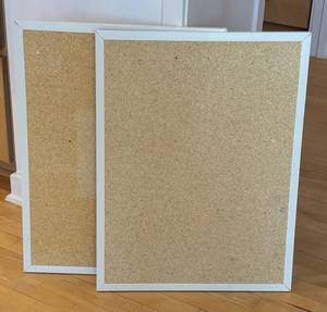 LR - Two Cork Bulletin Boards
