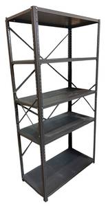 S - Metal Shelving Unit - 5-Shelf