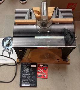 S - Craftsman Router Table - Sears Craftsman Bench-Top Router Table Model 25444