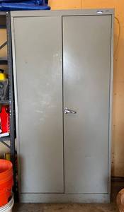 G - Metal Cabinet - 2-Door Steel Storage Cabinet