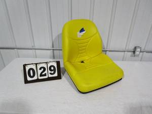 Lawn Mower Seat - Yellow