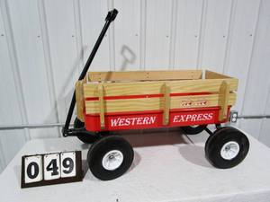 Western Express Red Wagon