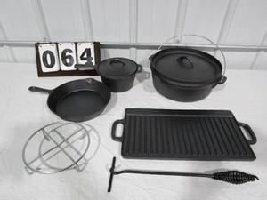 Cast Iron Outdoor Camping Cookware