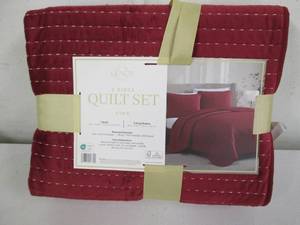 Lenox 3 Piece quilt set...