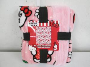 60 x 70 Hello Kitty lounge throw...