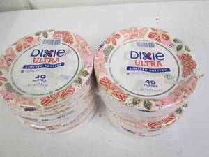 8 40 Packs of Dixie plates...