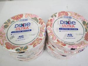 8 40 Packs of Dixie plates...