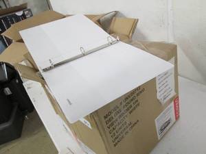 24 New ring binders...