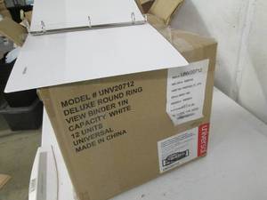 24 New ring binders...