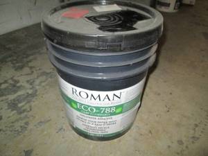 5 Gallons of wallpaper adhesive...