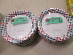 6 24 Packs of large plates...