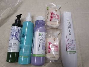 Biolage hair care products...