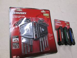 Husky hex key sets...