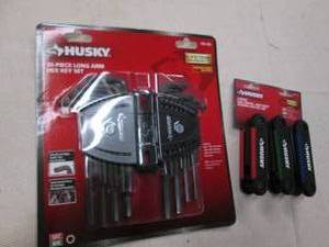 Husky hex key sets...