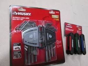 Husky hex key sets...