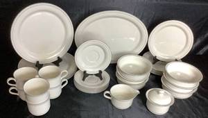 Lenox Chinastone For the Grey Patterns Series Dinnerware