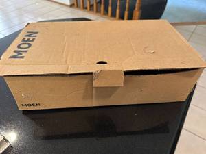 Moen Doux Bathroom Faucet S6910BL Matte Black Single Hole Open Box