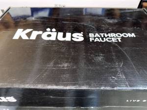 Kraus Vessel Glass Waterfall Bathroom Faucet KGW-1700ORB Open Box
