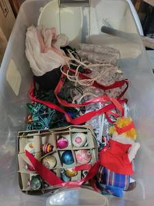 Christmas Ornament & Light Mixed Lot