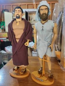 One2Believe Paul & Peter Religious Figures (Lot of 2)