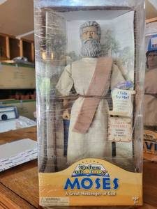 Tales of Glory Moses Talking Poseable Figure - Sealed Box