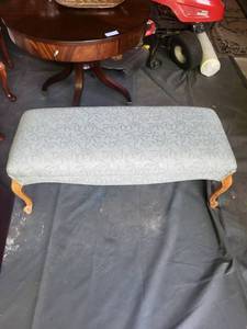Upholstered Wooden Bench