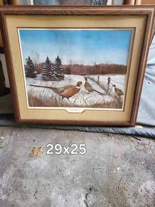Silent Morn by Richard T. Newman Framed Print 29 X 25