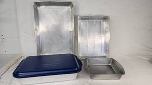 Various Baking Pans and Bakeware