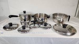 Davidcraft and Revere Ware Stainless Steel Cookware