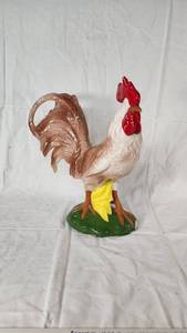 Ceramic Rooster Figurine - Chips