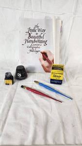Calligraphy Set including Inks and Pens