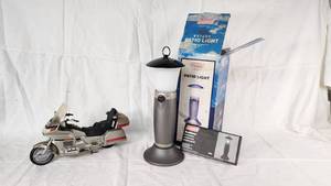 Coleman BackHome Butane Patio Light Model 9980-750 and Honda Gold Wing GL15006 Model