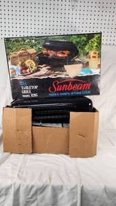 Sunbeam Model 8205 Gas Tabletop Grill