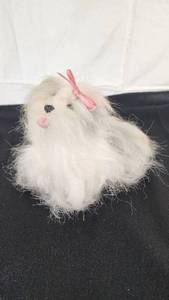 Mattel 1992 Wind-Up Fluffy Dog Toy