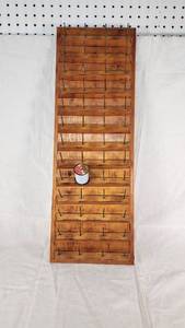 Wooden Thread Spool Holder Rack