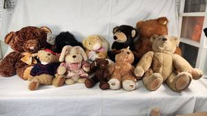 Gund and Soft Expressions Teddy Bears and Plush Toy Collection