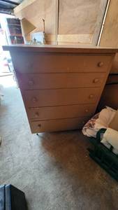 Wooden Dresser with Drawers