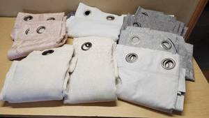 Mainstays Window Panel Curtains in Vanilla Dream, Cherry Blossom, and Soft Silver