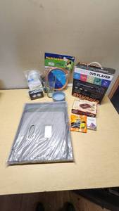 Sylvania Compact DVD Player, Callaway Golf Balls, and Other Items