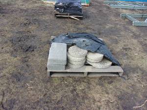 2- Pallets Landscape Pavers & Misc
