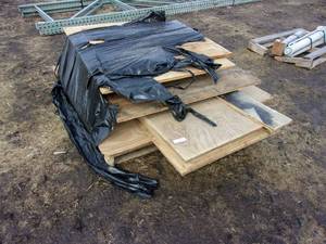 Pallet of Plywood